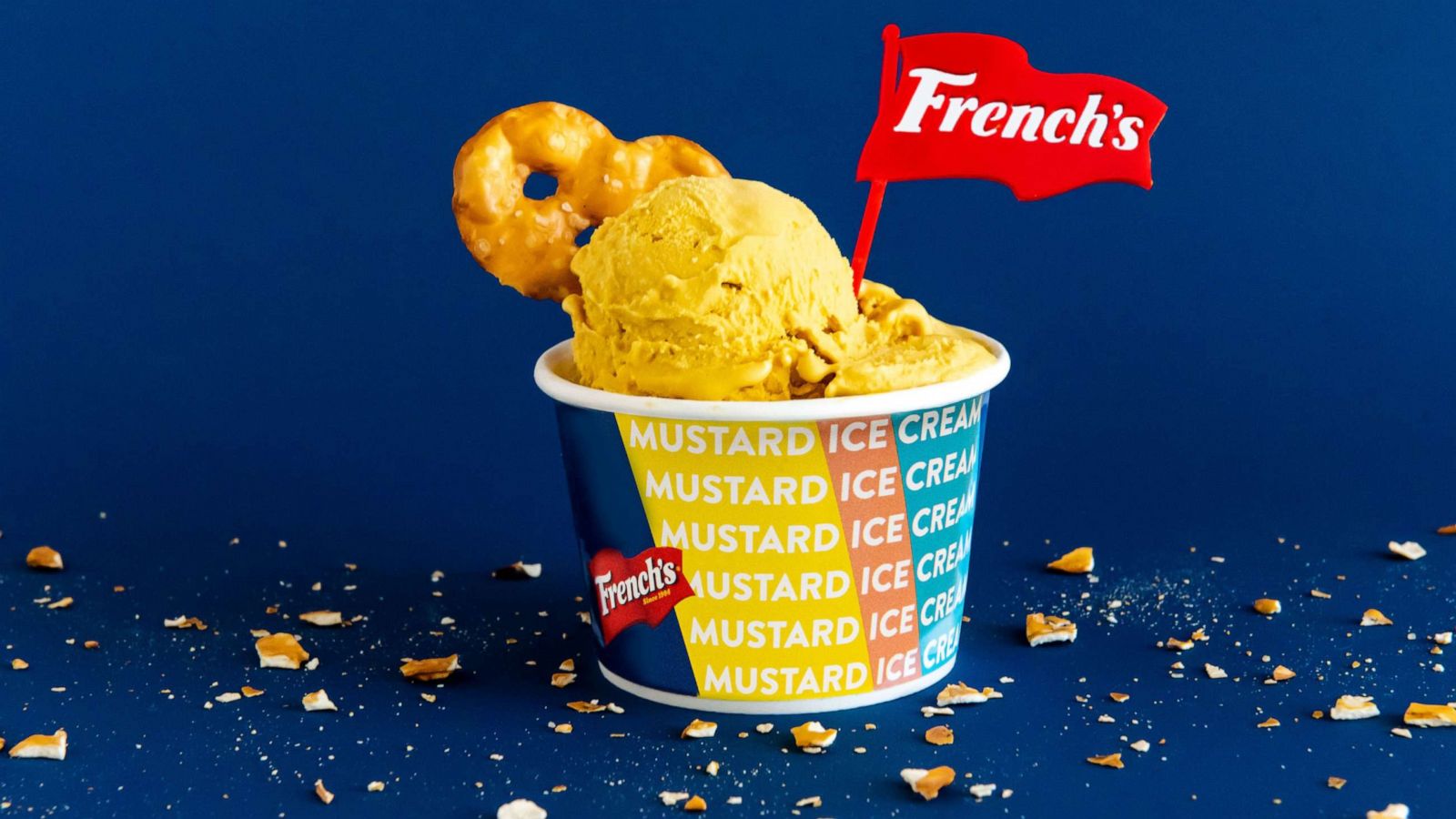 French’s Mustard Limited Edition Ice Cream Is Now Available