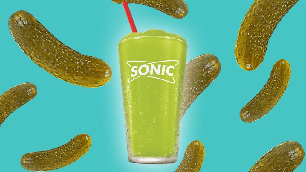 SONIC Introduces Pickle Juice Slush