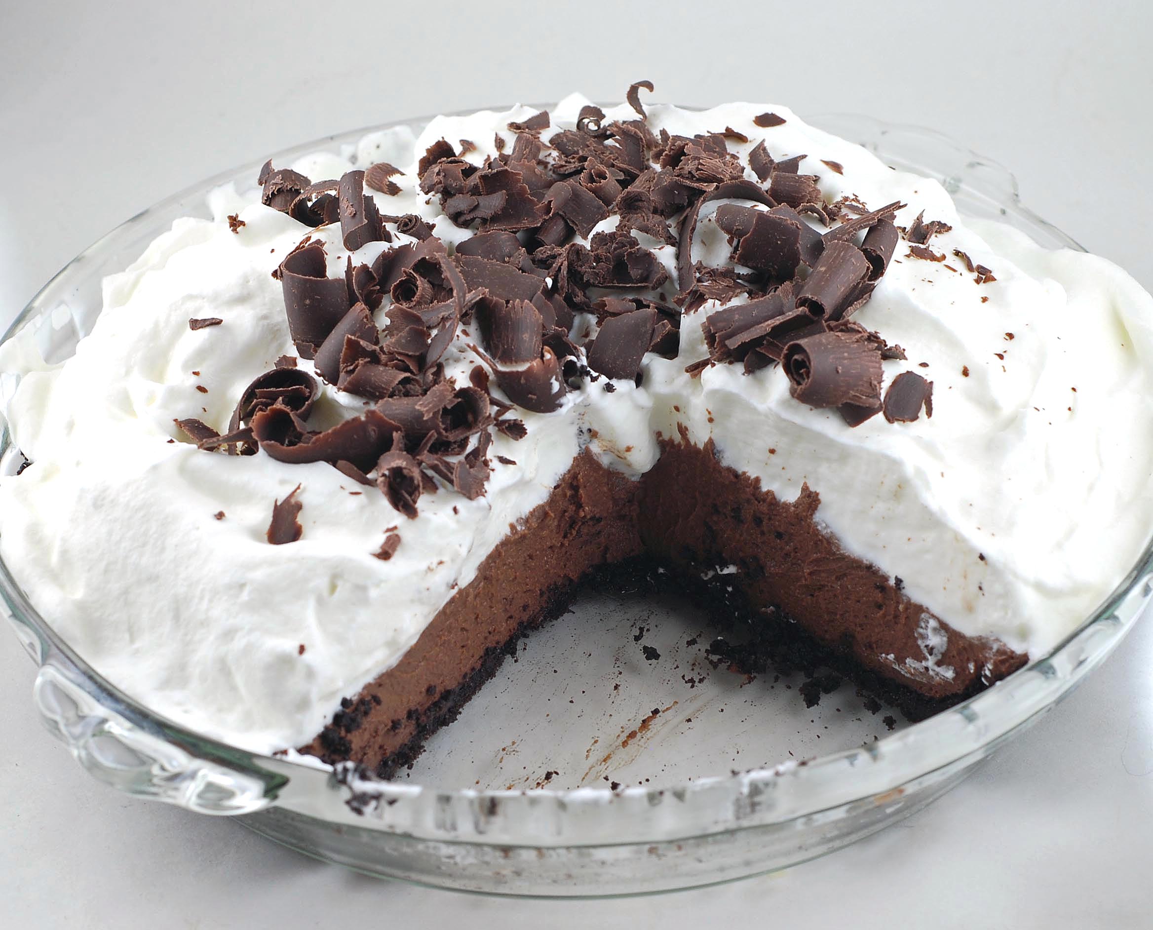 vanilla and chocolate fudge cream pie recipe