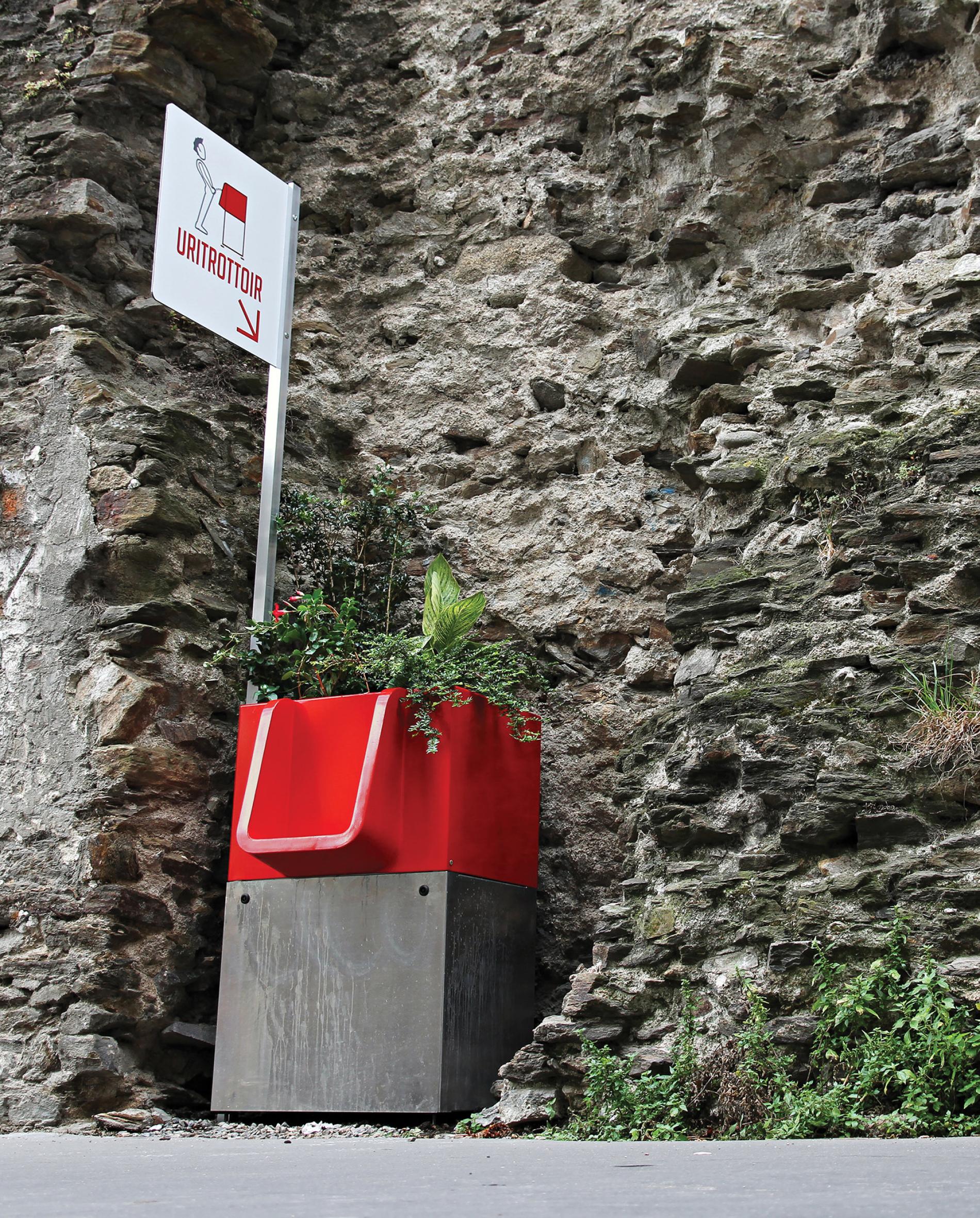 Paris Installs Public Sidewalk Urinals