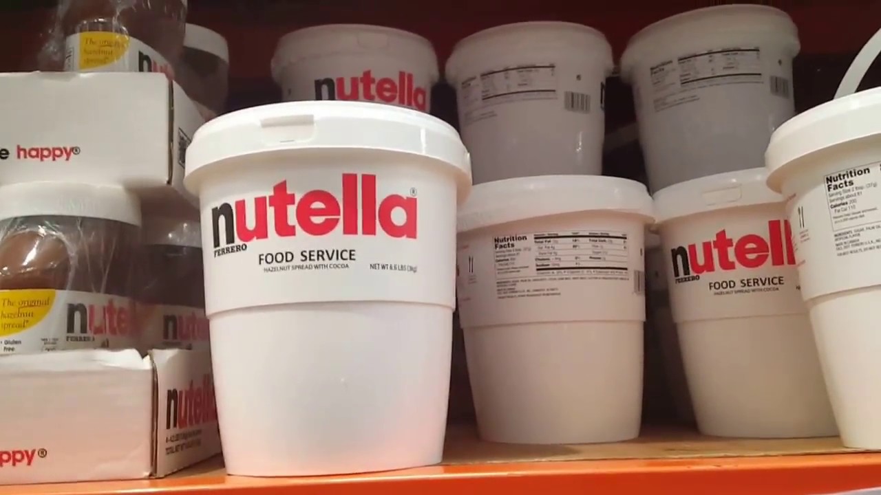 Costco Sells a 7Pound Tub of Nutella and It’s Everything