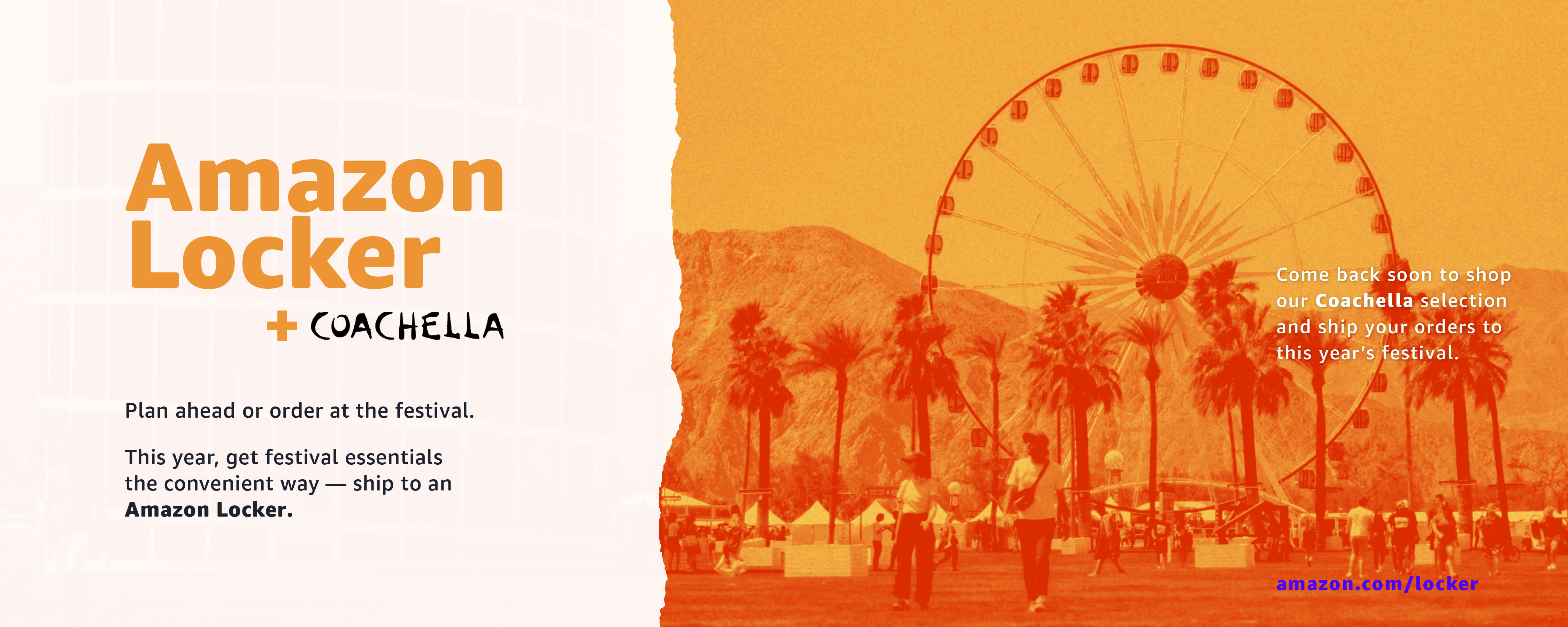 Coachella Adds Amazon Lockers for 2019 Festival