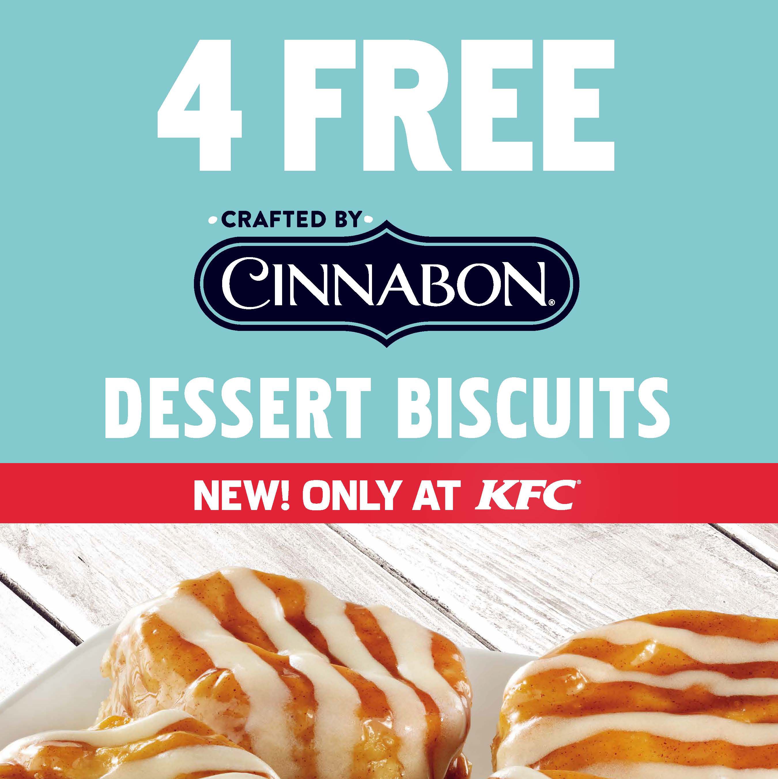 KFC Introduces Cinnabon Desserts
