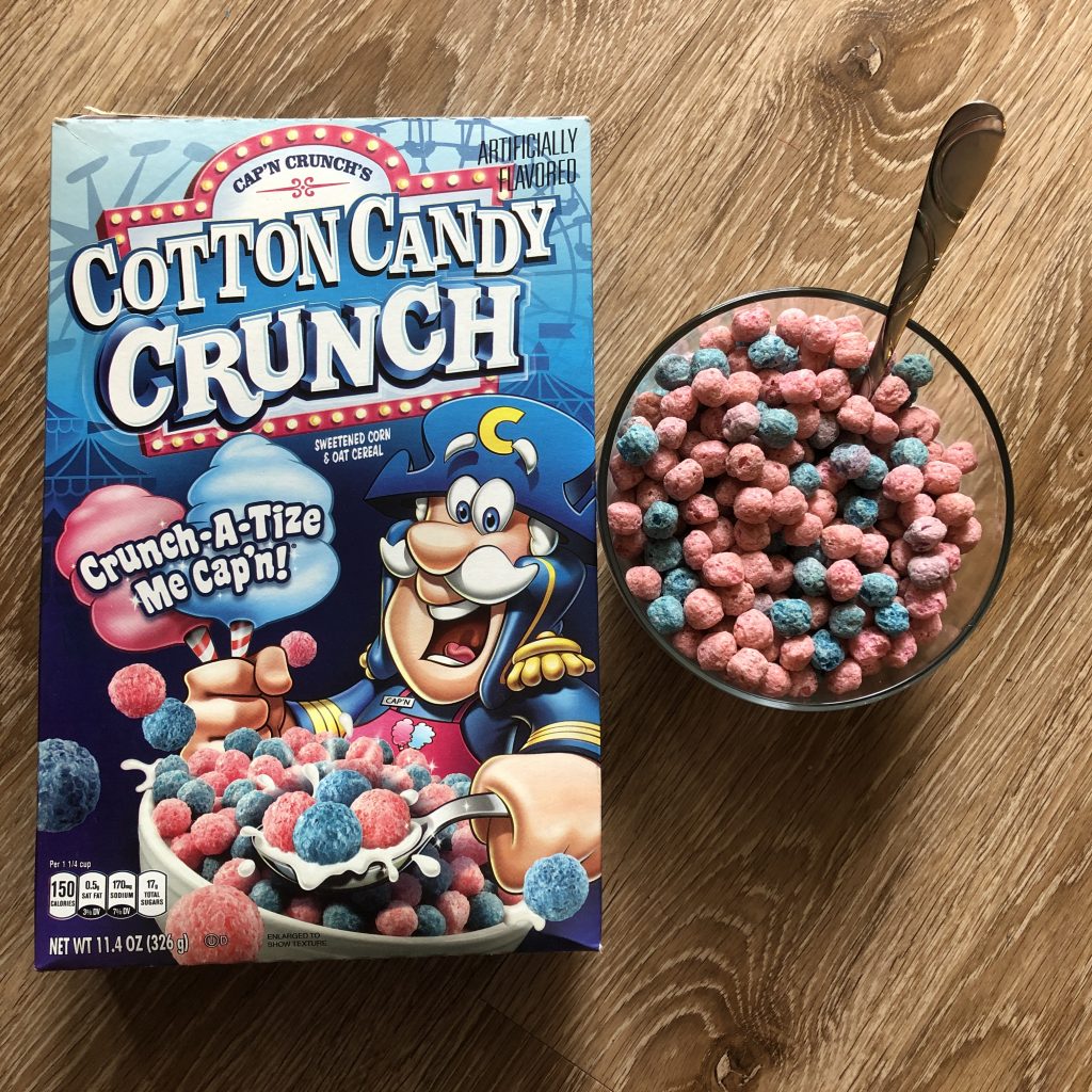 Cotton Candy Cap’n Crunch Now Exists